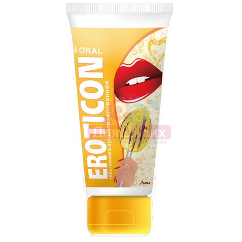Оральная гель-смазка Eroticon Земляника, 50 мл 34010 - Eroticon - Оральные смазки - Купить