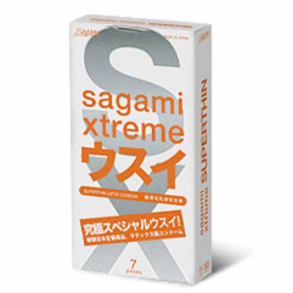 Латексные презервативы Sagami Xtreme Mint 0.04, 10шт 143162 - Sagami - Ультратонкие презервативы - Купить