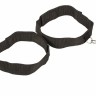 Черные крепления для запястий рук-бедра Bondage