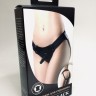 Трусики для Страпона Bella Black из натуральной кожи