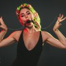 Кляп шар с зажимами на соски c замком