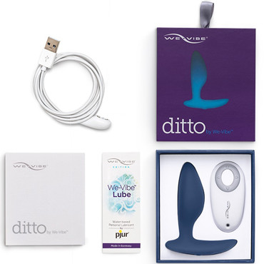 Ditto We-Vibe - Эргономичная анальная пробка для простаты