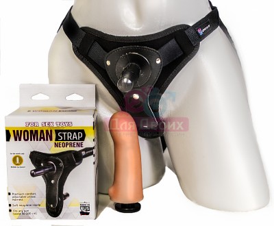 Пояс для женщин с внутренней насадкой "WOMAN STRAP"