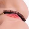 Мегамастурбатор-полуторс с вибрацией KOKOS Maria Onahole из мягкого TPE с двойным слоем
