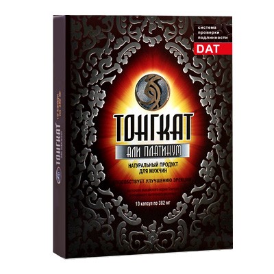 1 капсула &quot;Тонгкат Али Платинум&quot; - уникальный препарат для повышения потенции