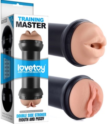 Мастурбатор двойной Вагина и Ротик Traning Master 
