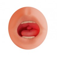 Мастурбатор ротик-вагина с вибрацией "Satisfaction Babylicious" 