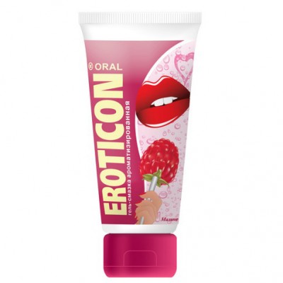Гель-смазка оральная Малина, 50 мл