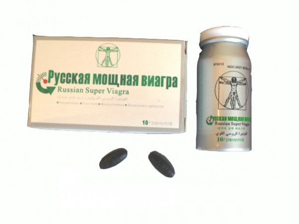 Возбуждающее средство для мужчин "Русская Мощная Виагра" (1 капсула)